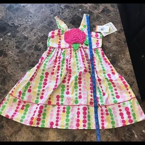 Bonnie Jean Girls dress  6X. New With Tags